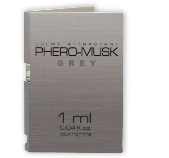 Парфуми з феромонами чоловічі PHERO-MUSK GREY, 1 мл Sex Aura