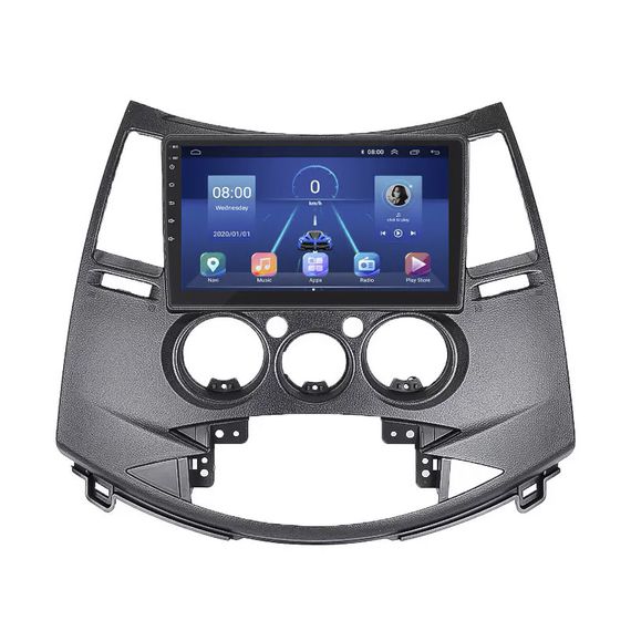 Штатная магнитола Lesko для Mitsubishi Grandis  2003-2011 IPS 9" 4/64Gb CarPlay 4G Wi-Fi GPS Prime