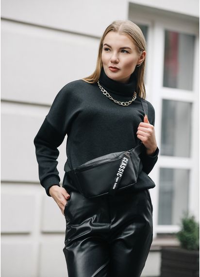 Поясна сумка бананка Sambag Tirso MCT чорний 31 х 12 х 5 см (80148001) | Зображення 3