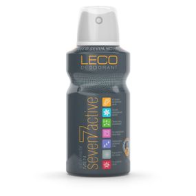 Дезодорант-антиперспірант для чоловіків LECO Seven Active Men аэрозольный баллон 150 мл