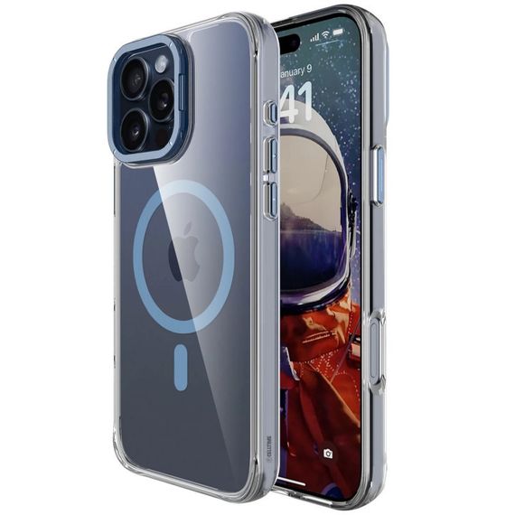 Чохол TPU Space Case Apex with MagSafe для Apple iPhone 16 Pro Max (6.9") Navy Blue | Зображення 7