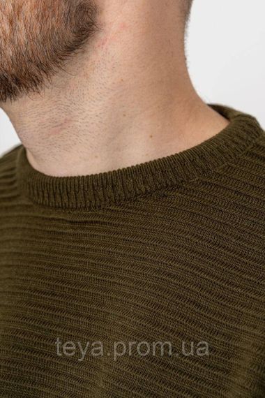 Светр чоловічий колір хакі розмір XL FA_003910 | Зображення 5