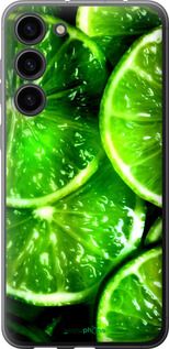 Чохол на Samsung Galaxy S23 Plus Зелені часточки лимона "852u-2905-2448"