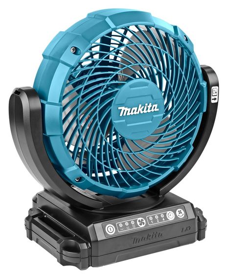 Вентилятор акумуляторний Makita DCF102Z (180 мм, 120-180 м/хв, LXT, AC, без акумуляторів та зарядного пристрою) | Зображення 2