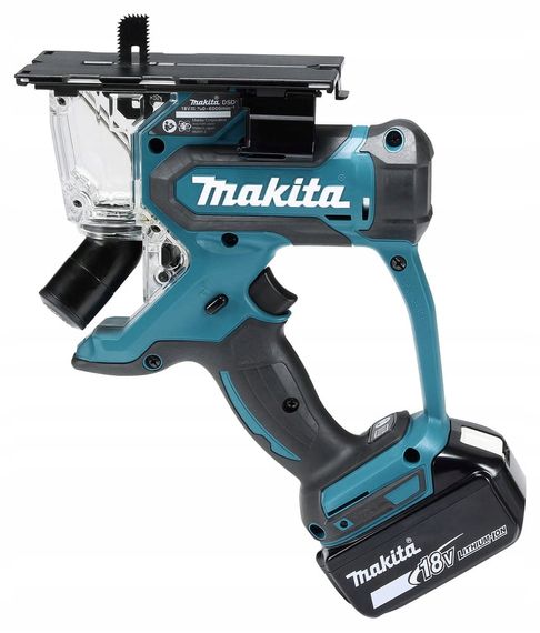 Ножівка акумуляторна по гіпсокартону Makita DSD180Z (6 мм, 6000 хв-1, 15-30 мм, LXT, без акумуляторів та зарядного пристрою) | Зображення 4