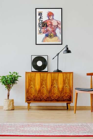 Плакат-постер з принтом Кавун Record of Ragnarok Повість про кінець світу Hercules Геракл беззбройний ПЛ000730(A4) | Зображення 2