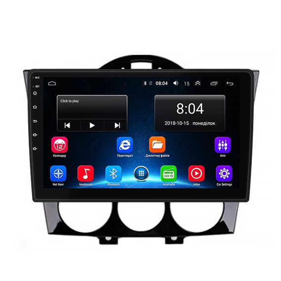 Штатна магнітола Lesko для Mazda RX-8 I 2003-2008