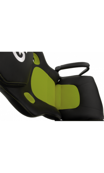 Кресло геймерское GT Racer X-2640 BlackGreen | Зображення 9