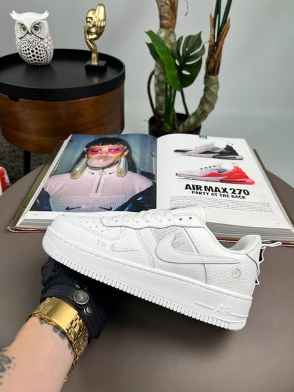 Кросівки Air Force 1 07’ LV8 Utility All White , В'єтнам 41 26-26.5 см | Зображення 2