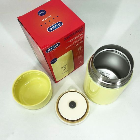 Контейнери для їжі з відсіками Magio MG-1035 770 мл, Термос харчовий переносний, Термос для їжі дитячий HL-90 | Зображення 8