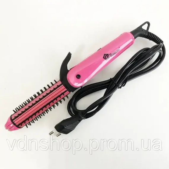 Щипці для вирівнювання, гофре, локони, гребінець з покриттям DOMOTEC MS-4906 3в1 | Зображення 1