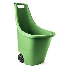 Тележка cадовая 2-х колесная пластиковая Keter (Кетер) Easy Go Breeze 50 л (17199467) Зеленый