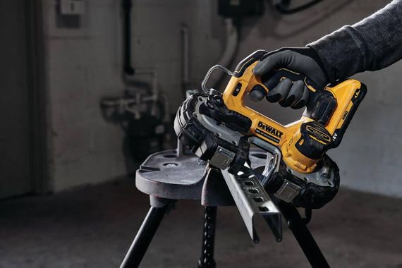Пила ленточная аккумуляторная бесщёточная DeWALT DCS377NT | Зображення 7