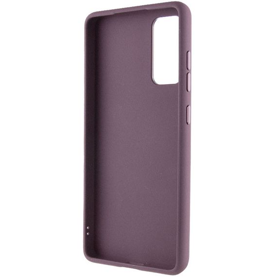 TPU чохол Bonbon Metal Style with MagSafe для Samsung Galaxy S23 Бордовий / Plum | Зображення 2