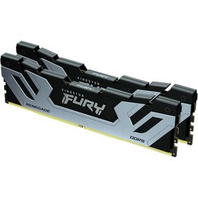 Модуль пам&#039;яті для комп&#039;ютера DDR5 48GB (2x24GB) 8800 MHz Renegade Black/Silver Kingston Fury (ex.HyperX) (KF588CU42RSK2-48)