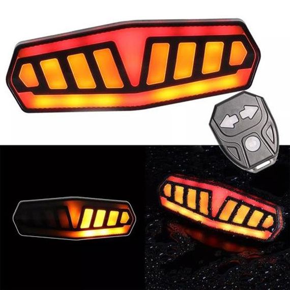 Велосипедный фонарь на батрейках FY-1828, Стоп сигнал в сборе велосипедный, Мигалка велосипедная OZ-88 | Зображення 5