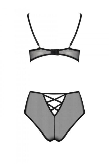 Комплект Passion LOVELIA BIKINI Черный S/M | Зображення 1