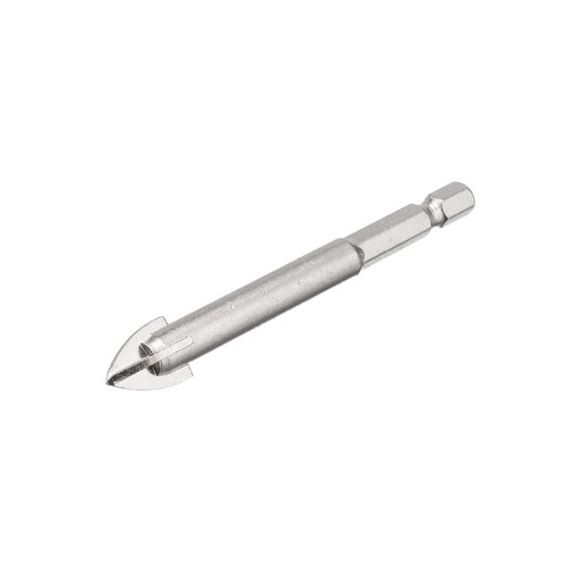 Свердло для скла та кераміки 12 мм HEX 1/4'' (6.35 mm) INTERTOOL SD-02921