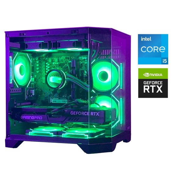 Ігровий ПК GAMING PC Tower / Intel Core i5-14600KF (14 (20) ядер по 3.5 - 5.3 GHz) / 16 GB DDR5 / 1000 GB SSD / nVidia GeForce RTX 3080, 10 GB GDDR6X, 320-bit б/в
