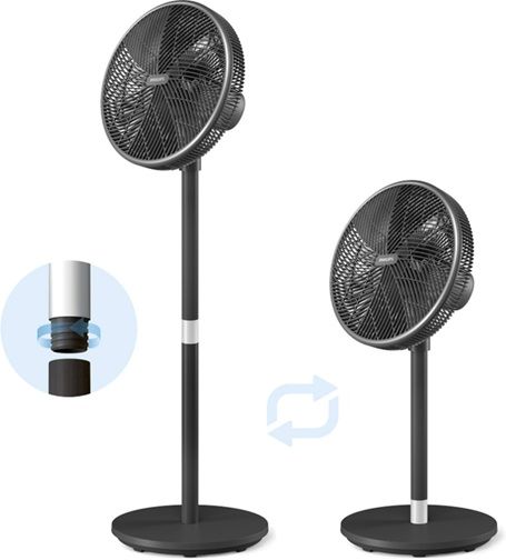 Вентилятор для підлоги Philips CX3550/01 48 Вт чорний | Зображення 1