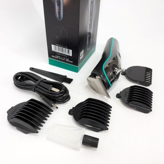 Электробритва для стрижки головы VGR, Триммер с насадками разной длины, Електромашинка для стрижки FN-19 | Зображення 2