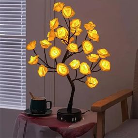 Настільний світильник Дерево з трояндами XPRO 24LED (234574718_378)