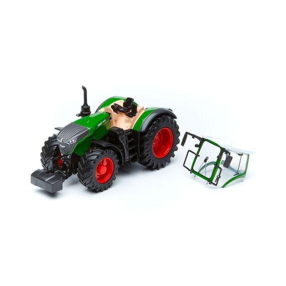 Машинка модель Трактор Fendt 1050 Vario c роторними валковими граблями 10cm | Зображення 5