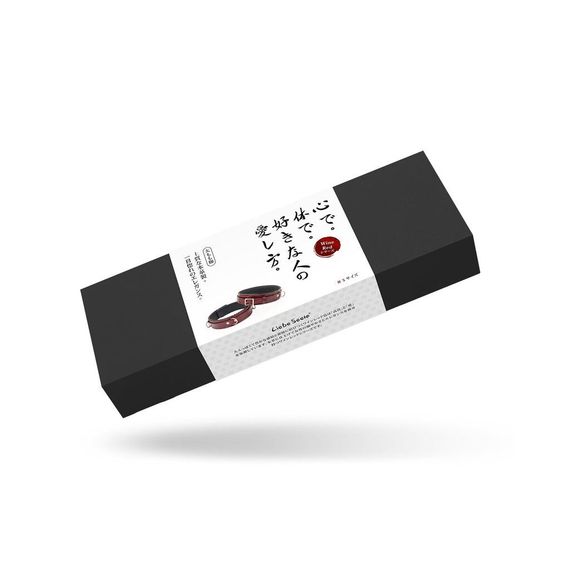 Фиксаторы для бедер Liebe Seele Wine Red Thigh Cuffs S Size, натуральная кожа | Зображення 7