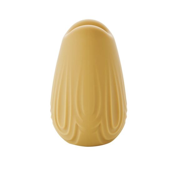 Міні-вібратор для клітора з фігурним візерунком Sweet Em Velvet Lure,10 режимів вібрації, жовтий Sex Aura | Зображення 3