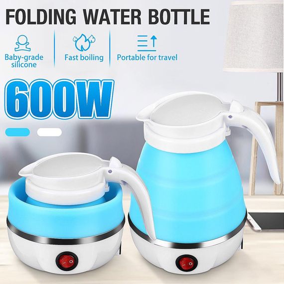 Електрочайник складаний Travel Folding 600ml. Колір: блакитний | Зображення 3