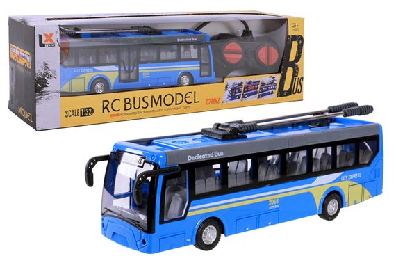 Тролейбус 135-2 на радіокеруванні, акумулятор, у коробці р.35x10x7,5см