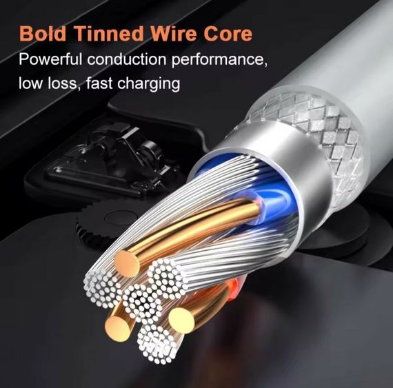 Зарядний кабель для Apple iPhone, USB Type-A/Lightnin (1 метр)g | Зображення 1