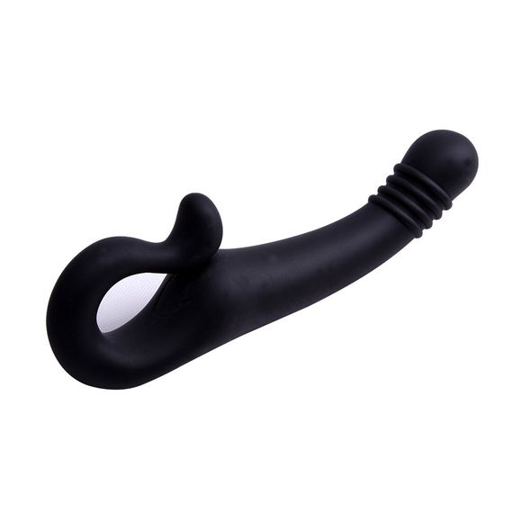 Масажер простати універсальний Chisa Black Mont Hand Gun, чорний Sex Aura | Зображення 3
