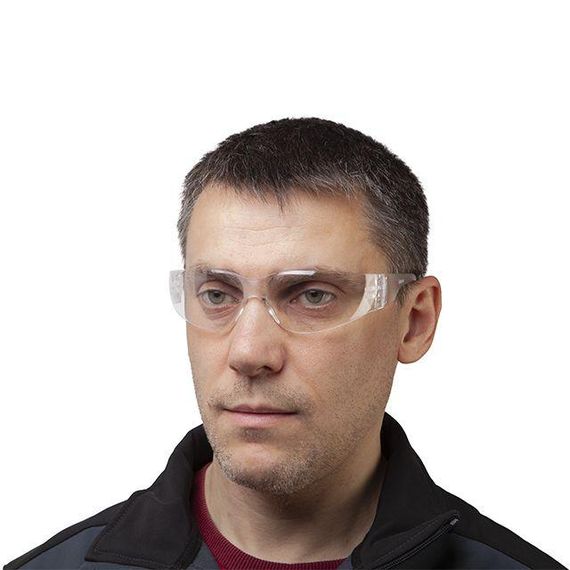 Окуляри захисні прозорі, полікарбонат INTERTOOL SP-0083 | Зображення 4