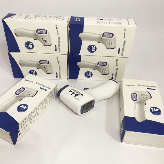 Медицинский градусник для тела DIKANG HG01, Бесконтактный градусник термометр, Инфракрасный термометр | Зображення 7