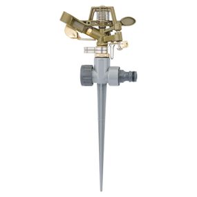 Дощувач імпульсний Flora на металевому кілочку (BRASS+AL) (5013224)