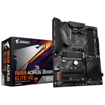 Материнская плата GIGABYTE B550 AORUS ELITE V2 | Зображення 1