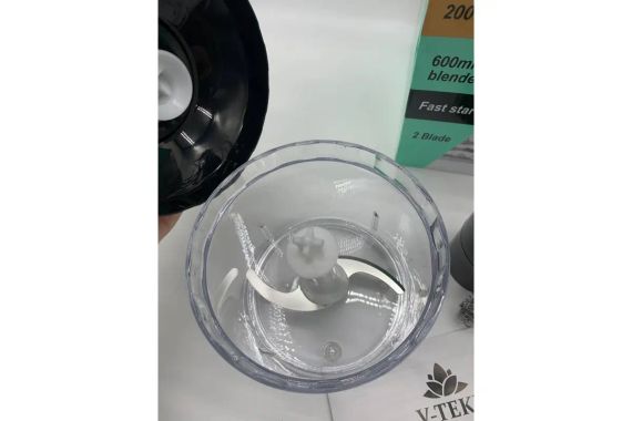 Занурювальний блендер 5в1 з чашею 600мл, 1500W, VOLYX VO7319 / Міксер блендер / Кухонний блендер подрібнювач | Зображення 2