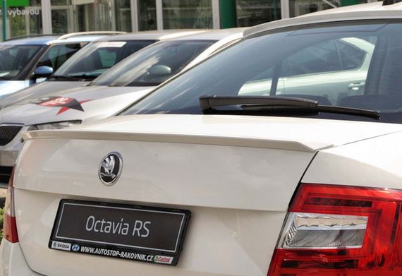 Спойлер DPT V-1 (Под покраску) для Skoda Octavia III A7 2013-2019 гг