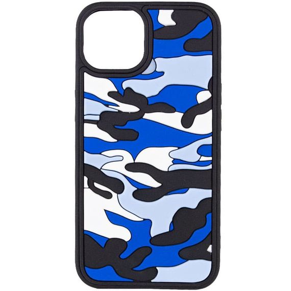 Чохол TPU+PC Army Collection для Apple iPhone 13 (6.1") Синій
