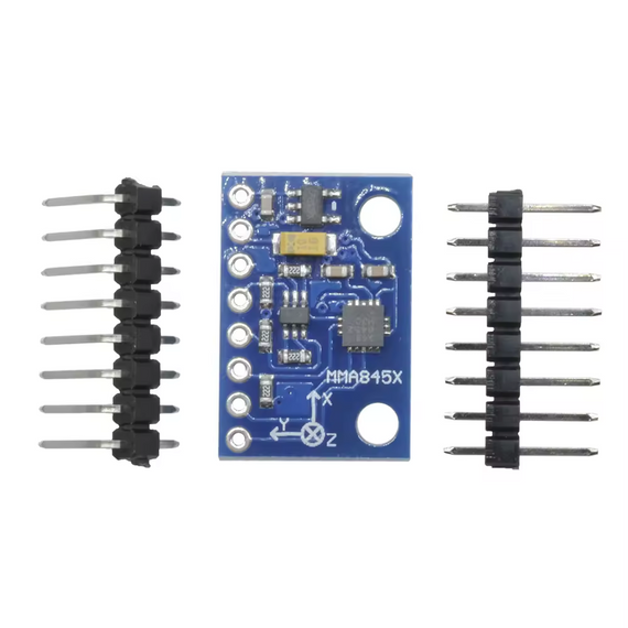 Цифровий тривісний акселерометр з датчиком нахилу GY-45 MMA8452 | Зображення 2