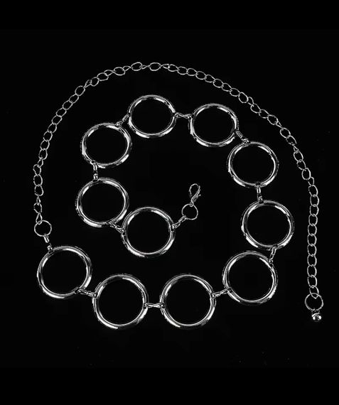 Пояс ланцюжок кільця silver | Зображення 4