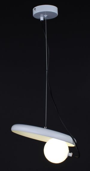 Люстра підвісна на 1 лампочку 27917 Білий 25-180х25х25 см. | Зображення 1