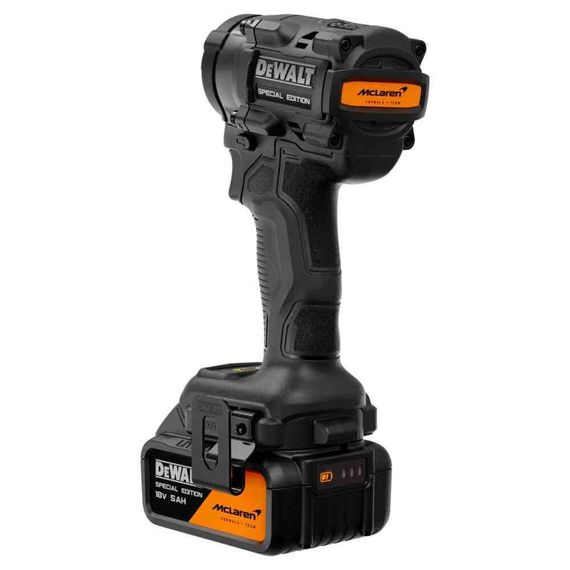 Гайковёрт ударный аккумуляторный бесщёточный McLaren F1 TEAM SPECIAL EDITION DeWALT DCF92MP2T | Зображення 6