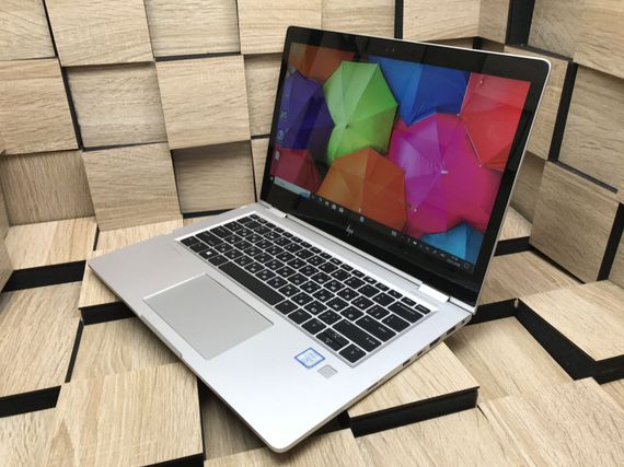 Ноутбук-трансформер HP EliteBook x360 1030 G2 / 13.3" (1920x1080) IPS Touch / Intel Core i5-7300U (2 (4) ядра по 2.6 - 3.5 GHz) / 8 GB DDR4 / 256 GB SSD M.2 / Intel HD Graphics 620 / WebCam / Fingerprint / USB 3.1 / HDMI б/у | Зображення 2