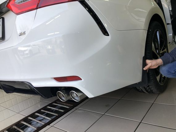 Оригинальные брызговики Premium 2018-2020 (USA, SE/XSE) (комплект 4 шт) для Toyota Camry | Зображення 4