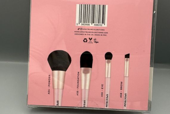 Набір пензлів для макіяжу Spectrum Collections Everyday Brush Set4 Piece Brush Set | Зображення 2