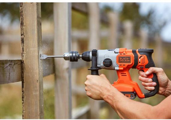 Перфоратор акумуляторний BLACK+DECKER BCD900B | Зображення 6