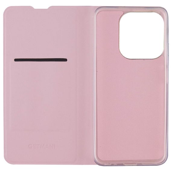 Шкіряний чохол-книжка GETMAN Elegant (PU) для Tecno Spark Go 2023 Рожевий | Зображення 2