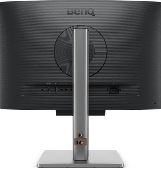 TFT 24.1" BenQ RD240Q, WQXGA, 16:10, USB-C, HDMI, DP, HAS, Pivot, колонки, темно-сірий | Зображення 6